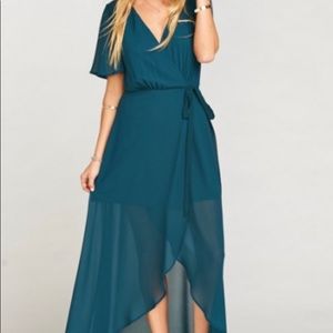 show me your mumu sophia wrap dress NWT XL